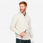Inesis pánský golfový svetr se zipem u krku MW500 – Zboží Mobilmania