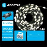 Aigostar B.V. Aigostar - LED Venkovní vánoční řetěz 500xLED/8 funkcí 53m IP44 studená bílá AI1423 – Hledejceny.cz