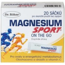 Dr. Böhm Magnesium Sport On the Go 20 sáčků