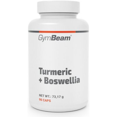 GymBeam Turmeric + Boswellia 90 kapslí – Hledejceny.cz
