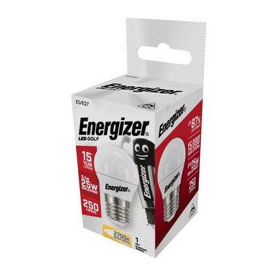Energizer S8837 LED mini globe žárovka 3.4W patice E14 2700K 250lm 15000h S8837 – Zbozi.Blesk.cz