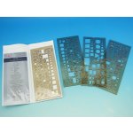 Koh i noor Souprava šablon elektro 703071 kouřová plast – Zboží Dáma