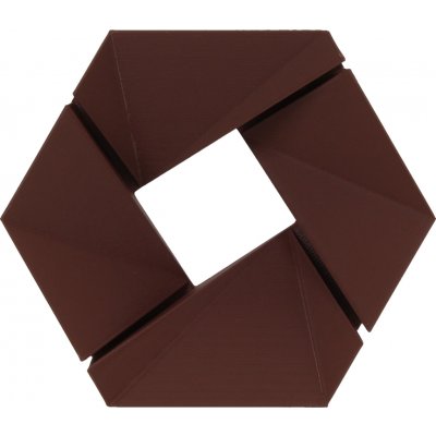 3DJAKE mattePLA Brown 1,75 mm 2300 g – Zboží Živě