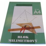 Stepa Papír milimetrový A4 50 listů blok – Zboží Dáma