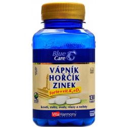 VitaHarmony Vápník Hořčík Zinek+vit.K2+D3 130 tablet