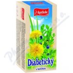 Apotheke Diabetický s borůvkou 20 x 1,5 g – Zboží Dáma