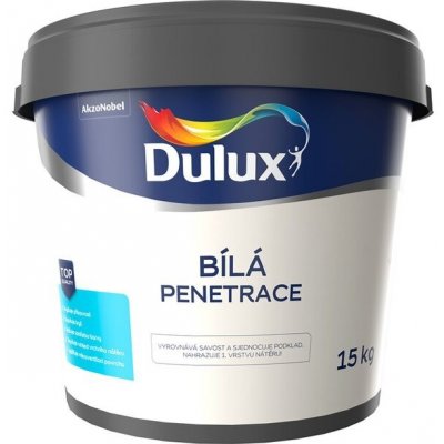 Dulux BÍLÁ PENETRACE-White primer hmotnost: 4,5kg – Zboží Mobilmania