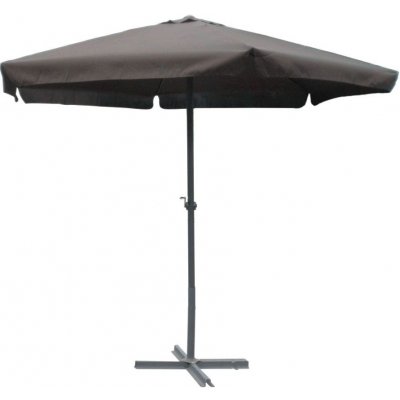 Zahradní slunečník LINDER EXCLUSIV 300 cm MC2008 Dark Grey – Zbozi.Blesk.cz