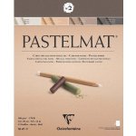 Clairefontaine blok pro suchý pastel Pastelmat N°6 odstín brown 360g m2 12ks 30x40cm – Zboží Dáma