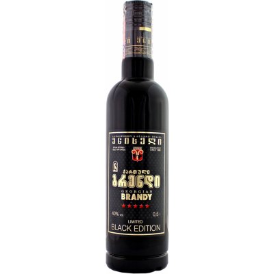 Georgian Brandy Black Edition 40% 0,5 l (holá láhev) – Zboží Dáma