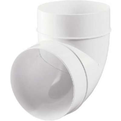 Vents Koleno pro kruhové potrubí 125 mm/90° PVC – Hledejceny.cz