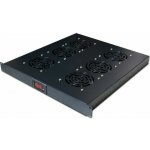 Ventilační jednotka XtendLan SFAN1U6T-B-EK XtendLan Ventilace do 1U pozice, termostat, 6 ventilátorů, hloubka 500mm EK SFAN1U6T-B-EK – Sleviste.cz