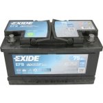 Exide Start-Stop EFB 12V 75Ah 730A EL752 – Sleviste.cz