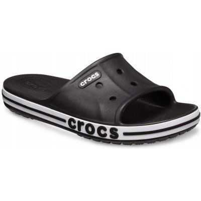 Crocs Bayaband Slide black/white Černá – Zbozi.Blesk.cz