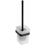 MLBeauty Toilet brush for hanging NOIR glass black brush – Hledejceny.cz