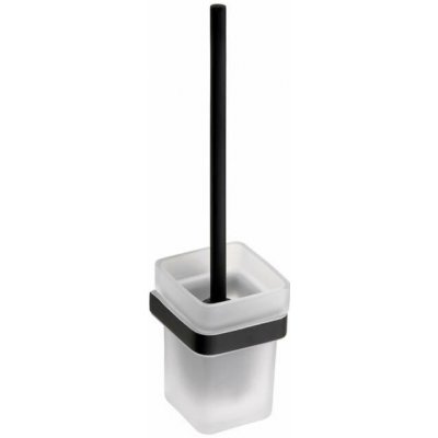 MLBeauty Toilet brush for hanging NOIR glass black brush – Hledejceny.cz