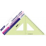 MFP Pravítko trojúhelník s ryskou barevný – Zboží Živě