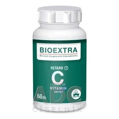 Bioextra Vitamin C 500 mg Retard 60 tablet – Hledejceny.cz
