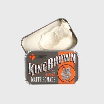 King Brown pomáda na vlasy Matte středně tužící 75 g