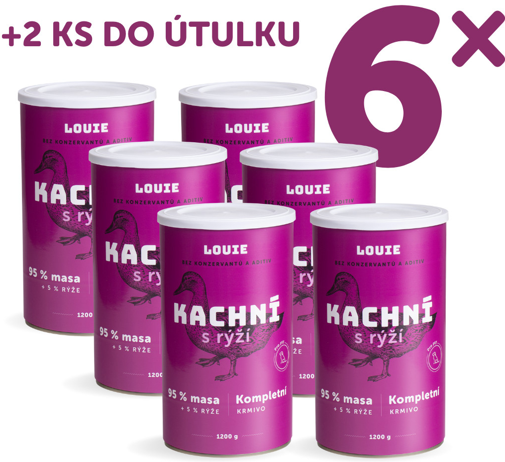 Louie kachní s rýží 1,2 kg