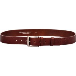 Penny Belts kožený hnědý pásek 501-R-43