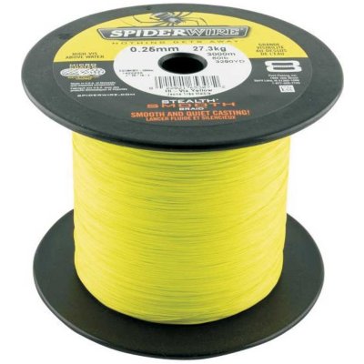 Spiderwire šňůra Stealth Smooth 8 Žlutá 1800m 0,40mm – Zboží Mobilmania