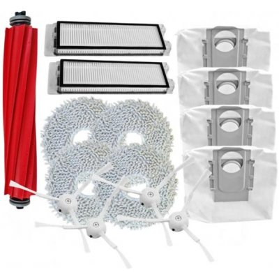 NipponCEC Xiaomi Roborock Qrevo Pro Plus hepa filtry a kartáče a mopovací textilie 15 ks – Zboží Dáma