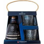 Arehucas Anejo Reserva Especial 18y 40% 0,7 l (dárkové balení 2 sklenice) – Zboží Dáma