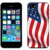 Pouzdro a kryt na mobilní telefon Apple Pouzdro mmCase Gelové iPhone 5/5s - USA vlajka