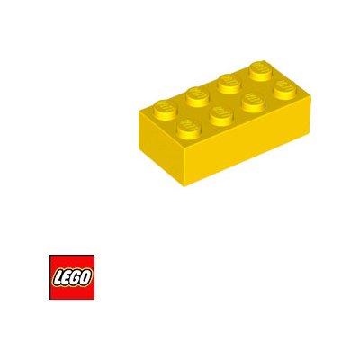LEGO® 3001 Kostka 2x4 Žlutá – Zbozi.Blesk.cz