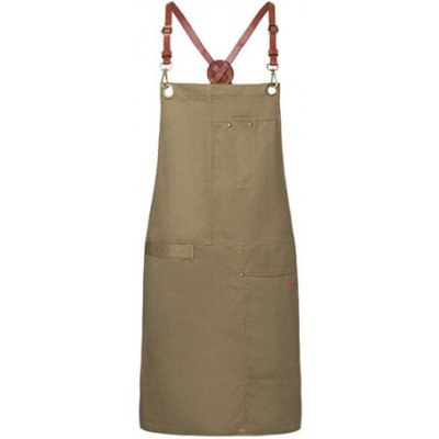 Karlowsky Gastro zástěra KY116 Khaki 68x80cm – Hledejceny.cz