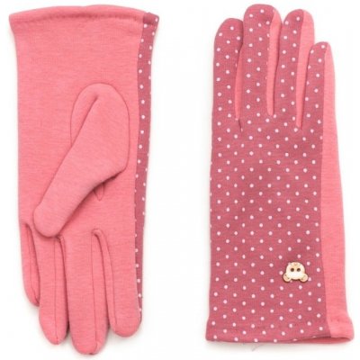 Art of Polo hezké dámské rukavice růžové