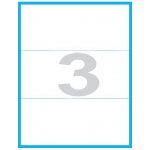 MP print etikety samolepící A4, 210x100 mm, 3ks/arch, 100 archů, reflexní zelené – Hledejceny.cz