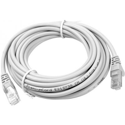 PremiumCord sputp03 Patch, UTP RJ45-RJ45 level 5e, 3m, šedý – Hledejceny.cz