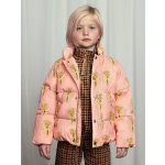 Rodini bunda prošívaná Kytička světle růžová – Zboží Dáma