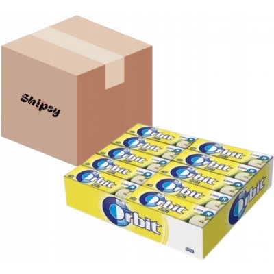 Orbit Apple Žvýkačka bez cukru 14 g – Zboží Dáma