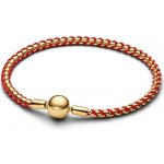 PANDORA Moments s červenou šňůrkou 16 cm 563816C01-16 – Hledejceny.cz