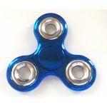 Fidget spinner kovový modrý – Zboží Mobilmania