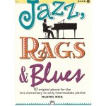 Martha Mier Jazz Rags & Blues Book 1 noty na klavír + audio – Zboží Dáma
