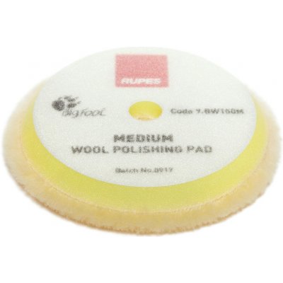 Rupes Yellow Wool Polishing Pad Medium 130/150 mm – Zboží Mobilmania