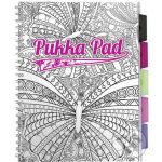 Pukka Pad blok A4 spirálový PER A4 s designem pro vybarvení – Zboží Živě
