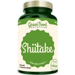GreenFood Shiitake extract 90 kapslí