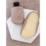 Funky Monkey kožené barefoot Pro capáčky s kaučukovou podrážkou Rose růžová – Hledejceny.cz