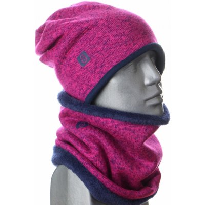 BajaDesign zimní svetrová čepice fialová tm. modrá – Sleviste.cz