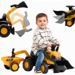 Falk Traktor JCB s valníkem a zadní lžící – Hledejceny.cz