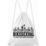 Dobrý Triko s potiskem Bikesexual bílá – Hledejceny.cz
