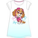Dívčí noční košile Paw Patrol 52042088 bílá mentolová – Zboží Dáma