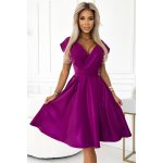 Numoco Fuchsiové šaty scarlett 348-8 – Sleviste.cz