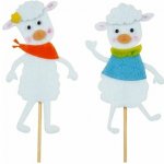 Zápich ovečka 11 cm + špejle – Hledejceny.cz