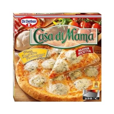 Dr. Oetker Casa di Mama Pizza Quattro Formaggi 410 g – Zboží Mobilmania